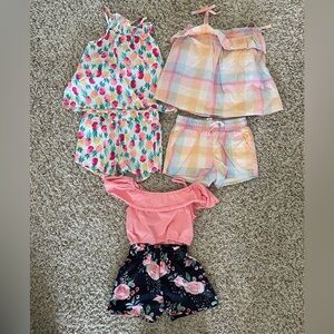 3T Two Piece Girls Outfits
